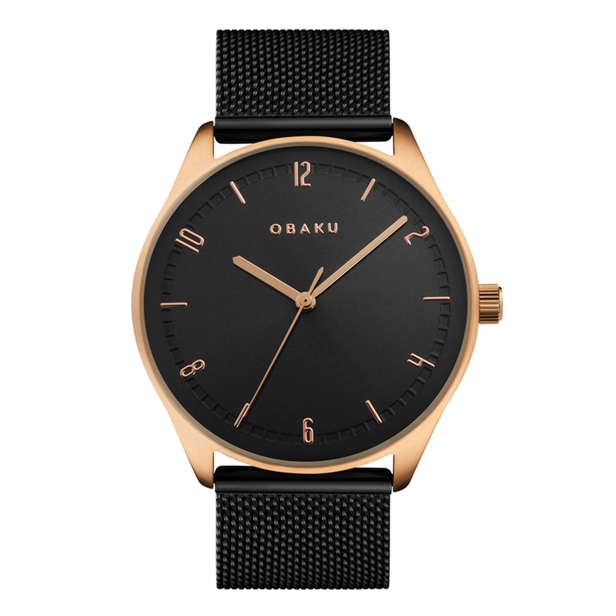 Obaku Ager-Night Quartz Men's Watch V235GXVBMB - Main Image