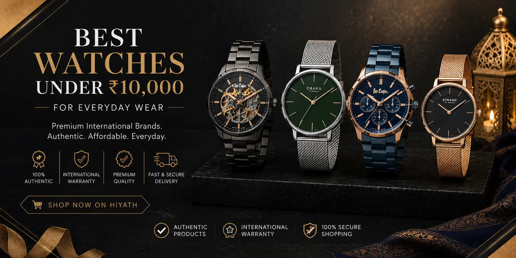 Best Watches Under ₹10,000 for Everyday Wear