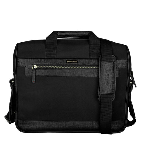 ARCADIO MULTISTAR Authentic Italian Leather Laptop Bag Backpack for Men & Women