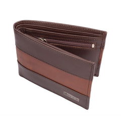 ARCADIO Men's Wallet Brown Two Much Bifold Dual Toned Leather Wallet for Unique Birthday Anniversary Gift for Men Boy Love Husband Employees Clients