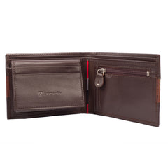 ARCADIO Men's Wallet Brown Two Much Bifold Dual Toned Leather Wallet for Unique Birthday Anniversary Gift for Men Boy Love Husband Employees Clients