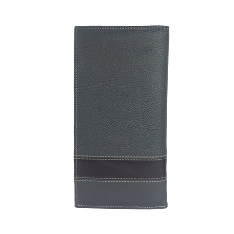 ARCADIO Men's Wallet Space Craft Bifold Belt Strap Long Leather Wallet for Unique Birthday Anniversary Gift for Men, Boy, Husband, Employees, Clients