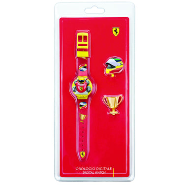 SCUDERIA FERRARI YOUNG COLLECTION Digital Grey Round Dial Kid's Watch- 0810004