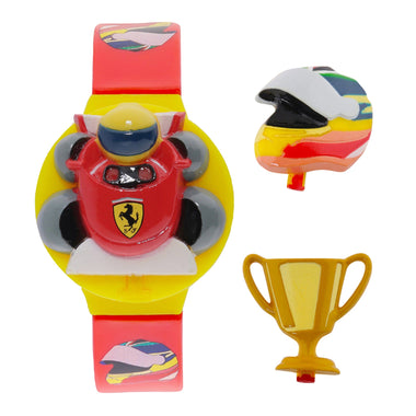 SCUDERIA FERRARI YOUNG COLLECTION Digital Grey Round Dial Kid's Watch- 0810004
