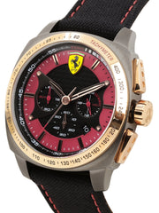 Scuderia Ferrari Aero Evo Chronograph Multicolour Round Dial Men's Watch - 830294