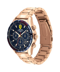 Scuderia Ferrari Pilota Evo Chronograph Blue Round Dial Men's Watch - 830819