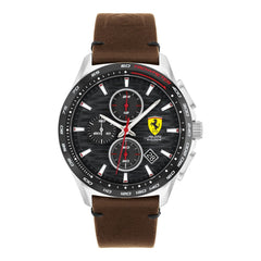 Scuderia Ferrari Pilota Evo Chronograph Black Round Dial Men's Watch - 830879