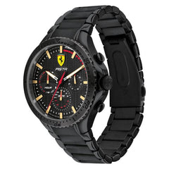 Scuderia Ferrari Pista Multifunction Black Round Dial Men's Watch - 830886