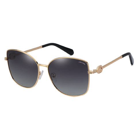 ARCADIO Audrey Over-Sized Sunglass - AR-MD1904-C1GD-GYP