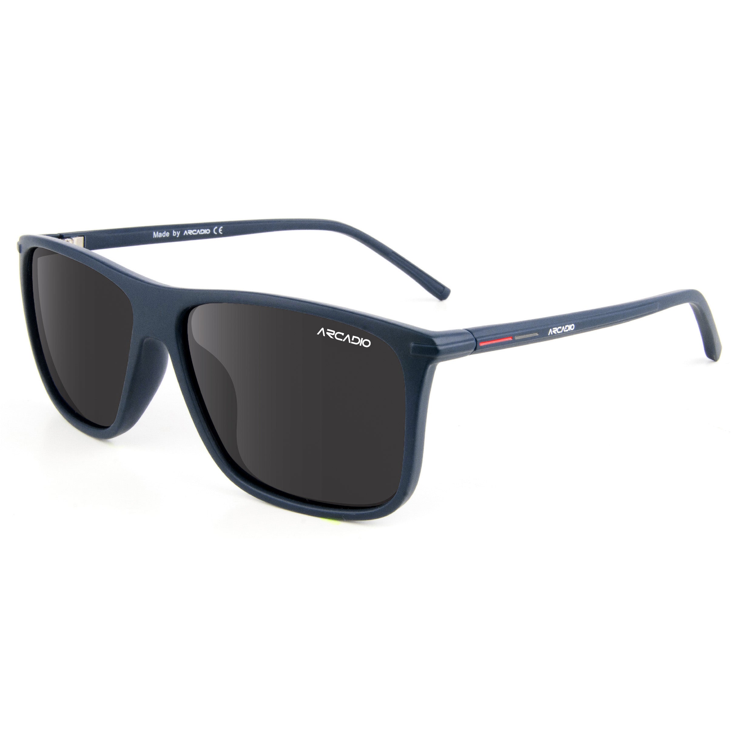 ARCADIO PERKINS Urban Rectangle Stylish Sunglass for Men and Women - AR243BL-GYP