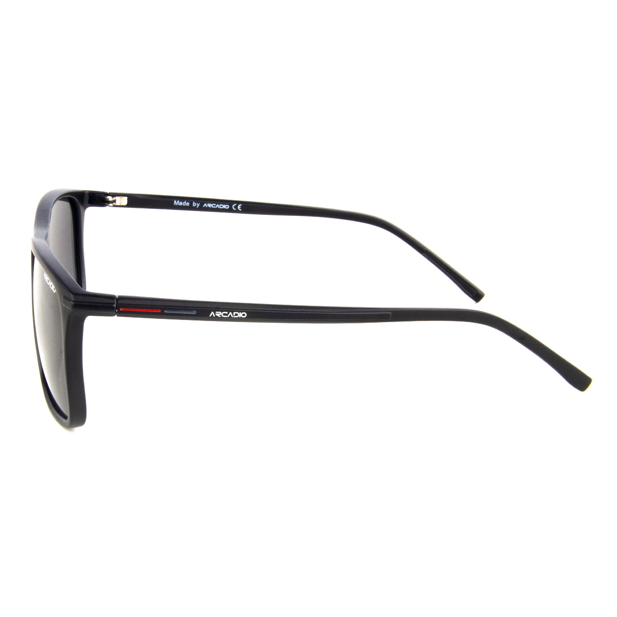 ARCADIO PERKINS Urban Rectangle Stylish Sunglass for Men and Women - AR243BK-GYP
