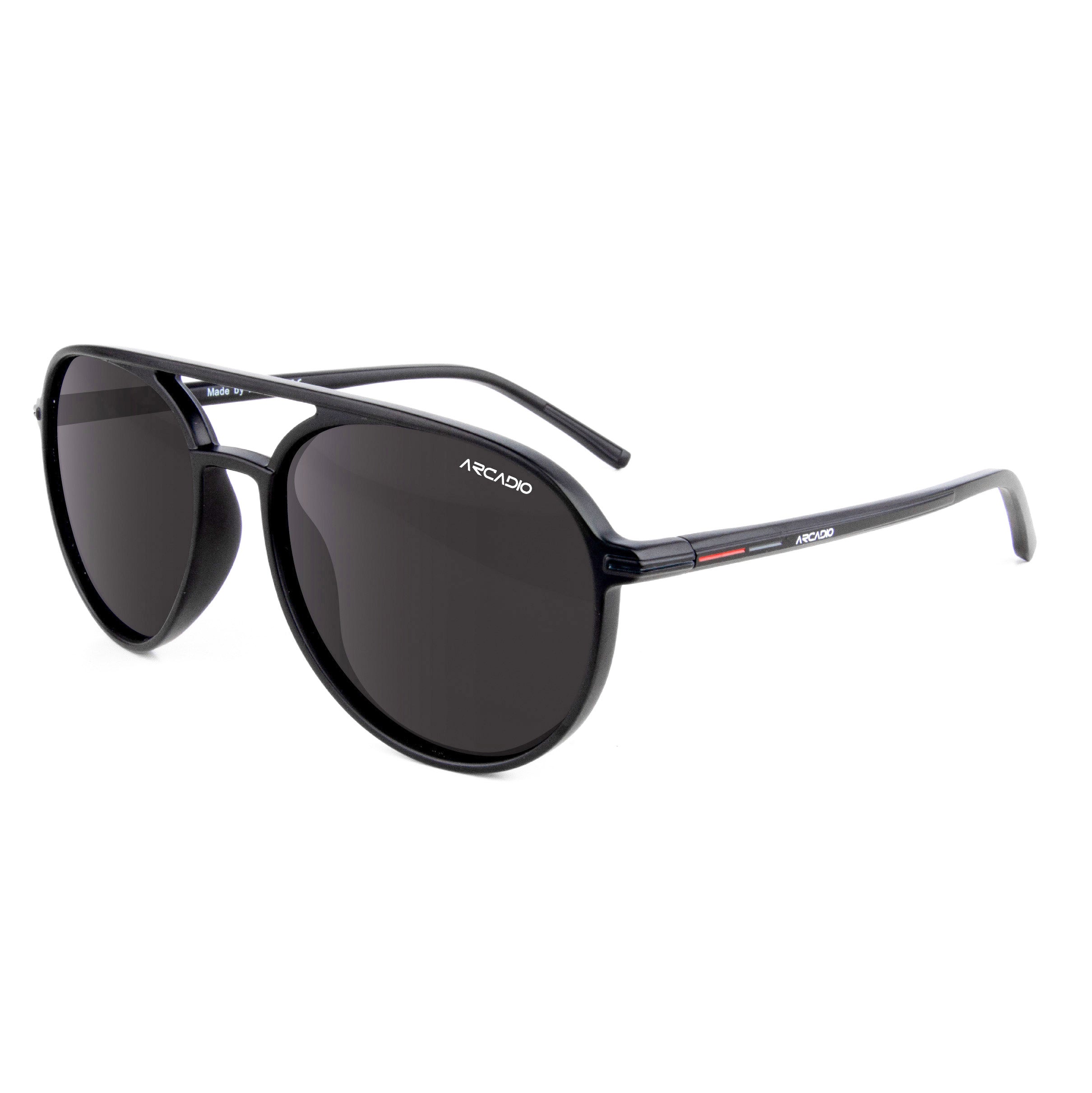 ARCADIO COOPER New-Gen Pilot Stylish Sunglass for Men and Women - AR242BK-GYP