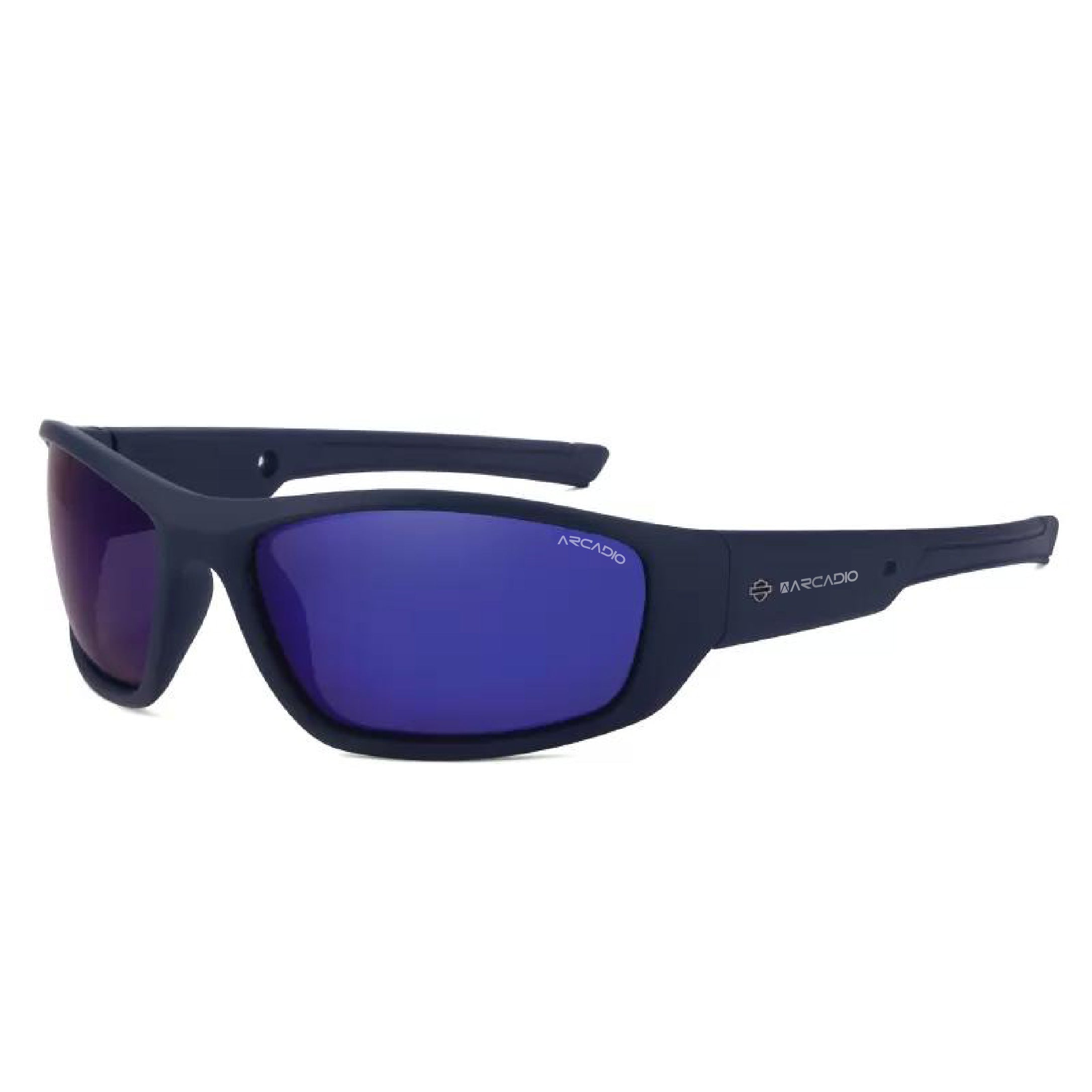 ARCADIO Vangauad Stylist Rectangle Sunglass - AR-PL86-C3TR-BLP