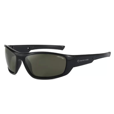 ARCADIO Vangauad Stylist Rectangle Sunglass (S-Black, Grey) - AR-PL86-C1BK-GYP