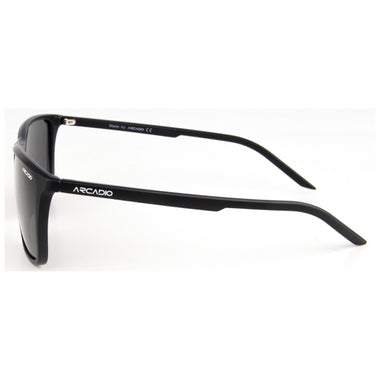 ARCADIO SYMPHONY Square Stylish Sunglass for Men and Women (Black) - AR246BK-GYP