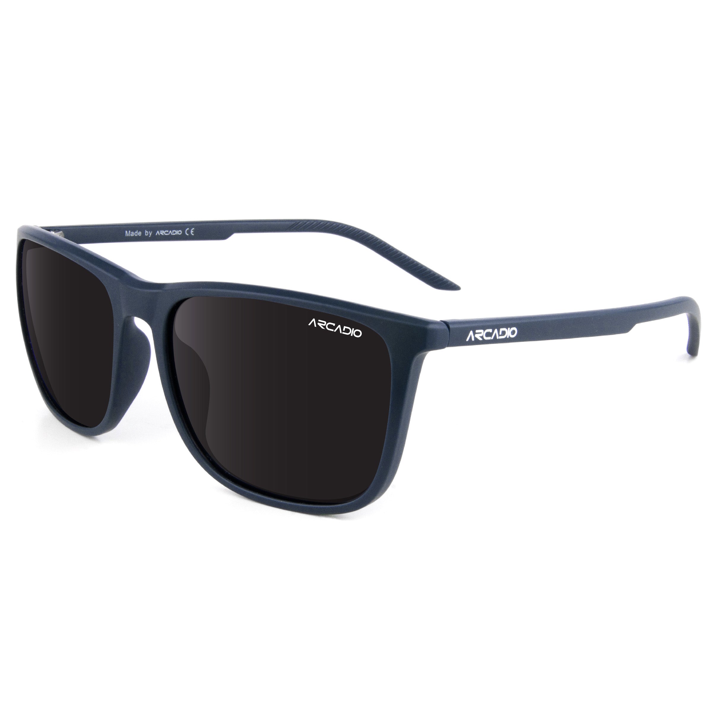ARCADIO SYMPHONY Square Stylish Sunglass for Men and Women (Blue) - AR246BL-GYP