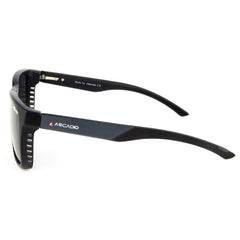 ARCADIO ROVER Sports Sunglass for Men and Women (Black) - AR245BK-GYP