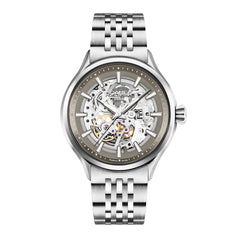 ROAMER Competence Skeleton III Automatic Gun Round Dial Men's Watch- 101663 41 55 10