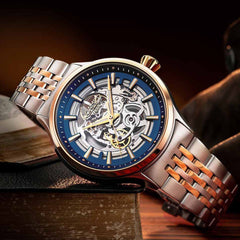 Roamer Competence Skeleton III Quartz Men's Watch -  101663 47 45 10N