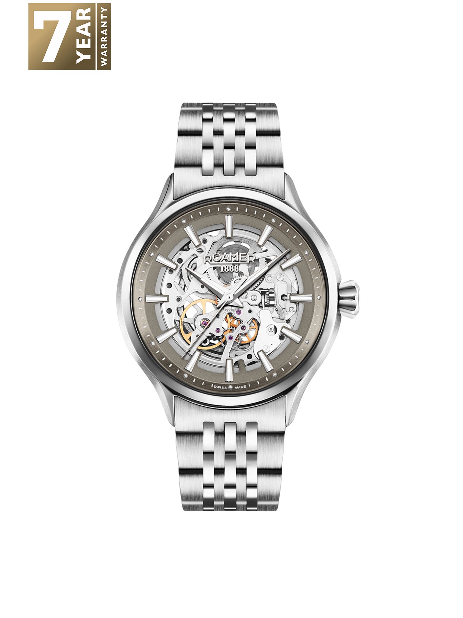 Roamer Competence Skeleton III Automatic Men's Watch -  101663 41 55 10N