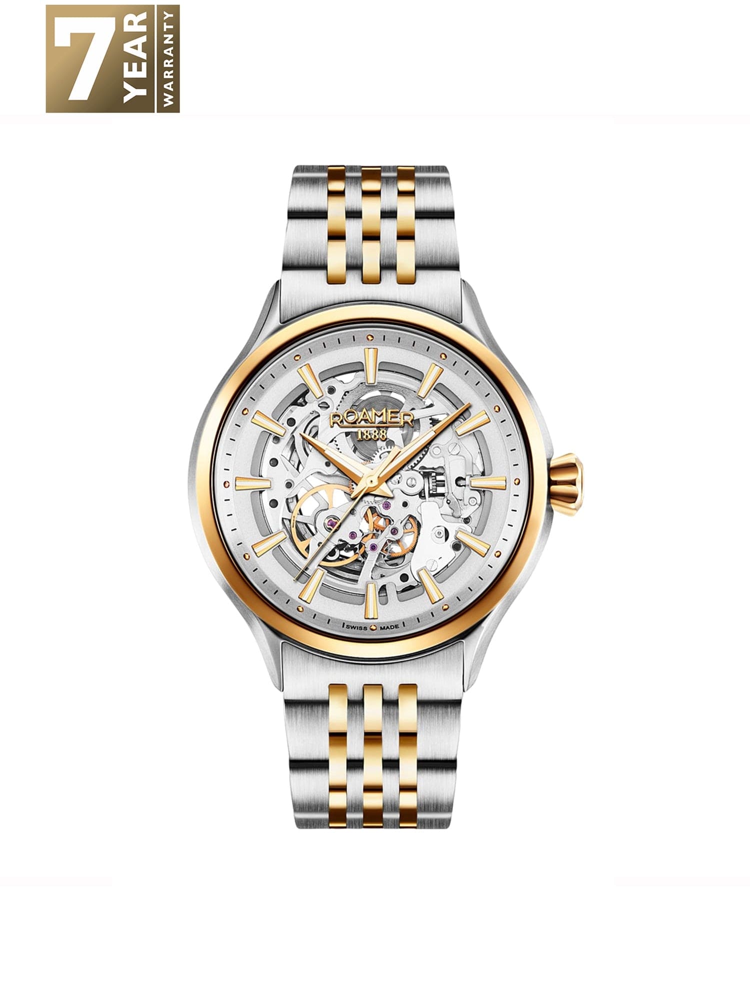 Roamer Competence Skeleton III Automatic Men's Watch -  101663 47 15 10N