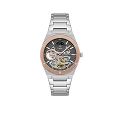 Earnshaw Drake Dual Time & Moonphase Automatic Men's Watch -  ES-8291-44