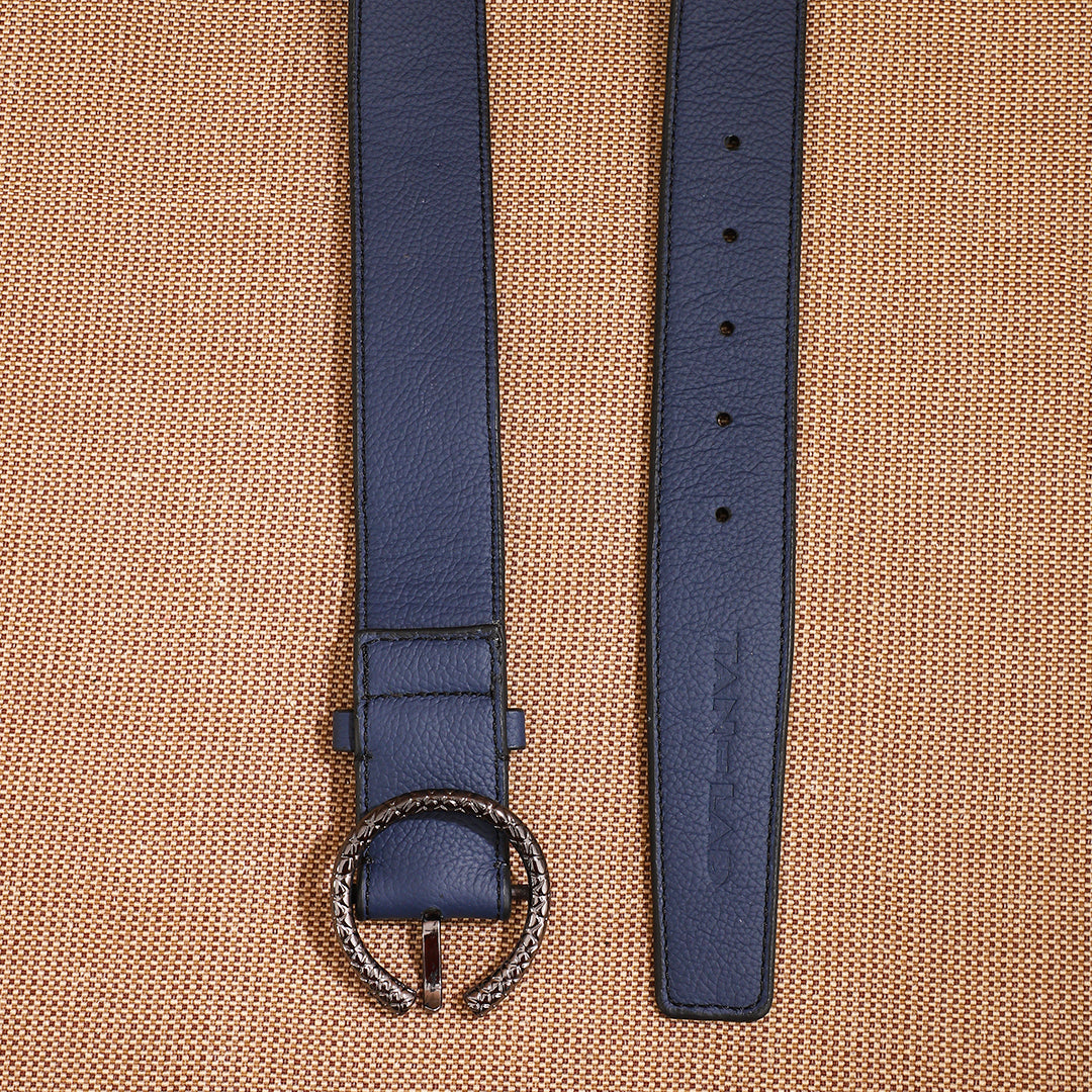 TAN LAD  Medusa Belt -Navy