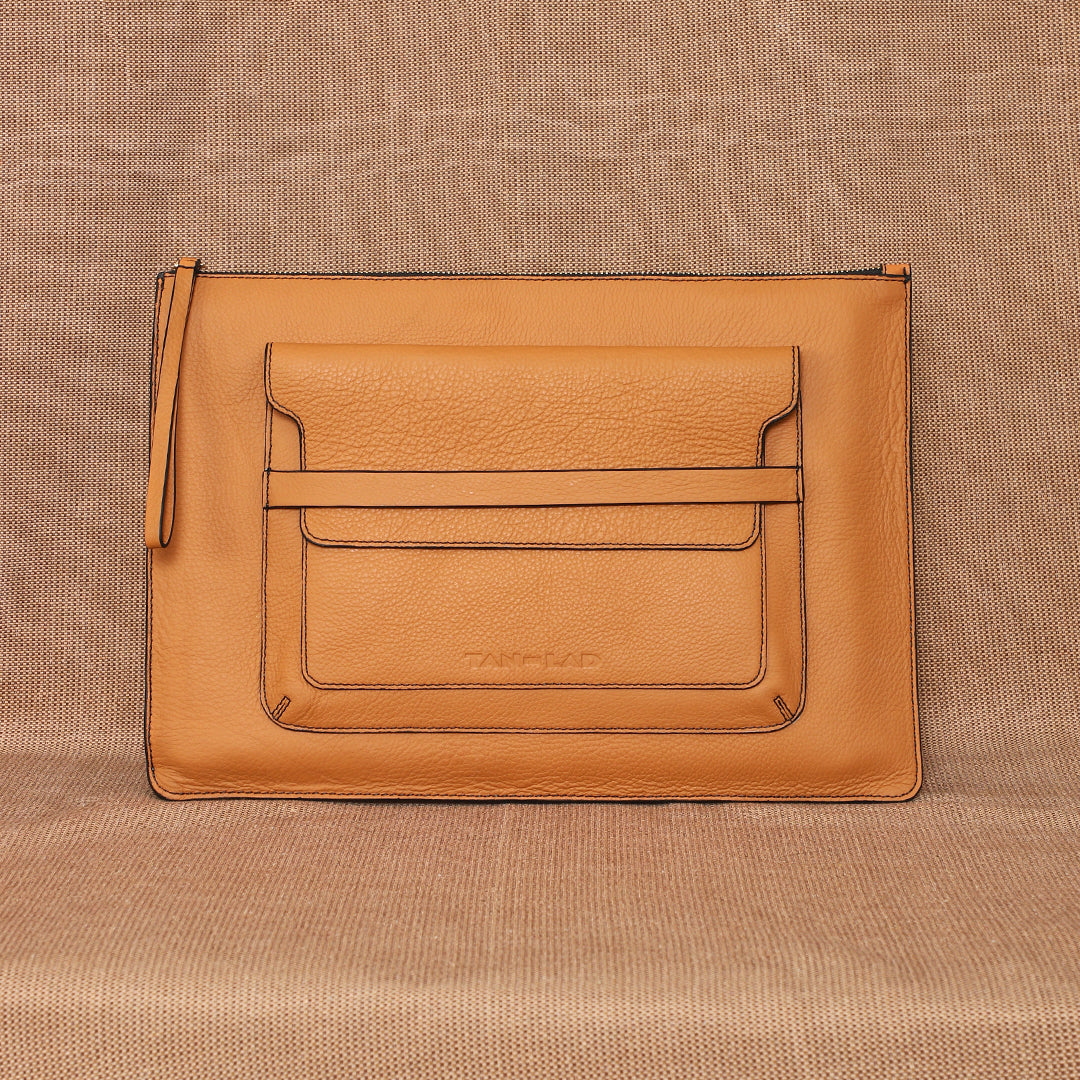 TAN LAD  Gabby - Navy with Sienna - Peach