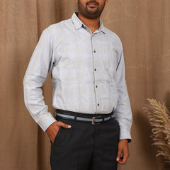 TAN LAD  Foldover Belt - Piegon with Charcoal