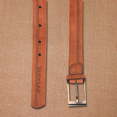 TAN LAD  Gridline Belt -  Camel
