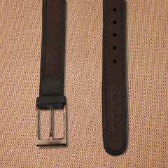 TAN LAD  Binding Belt - Dark Chocolate with Charcoal