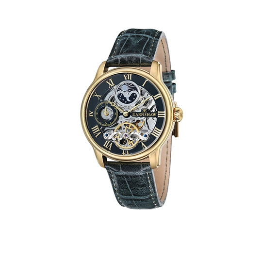 Earnshaw Longitude Dual Time Men's Watch -  ES-8006-09