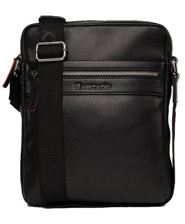 ARCADIO BLACK SPADE Cross Body Leather Sling Bag