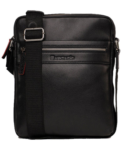 ARCADIO BLACK SPADE Cross Body Leather Sling Bag