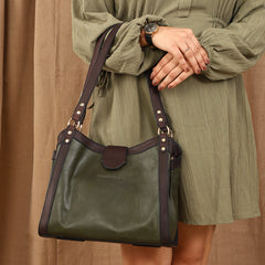 TAN LAD  Serena with Divider - Jungle with Dark Chocolate