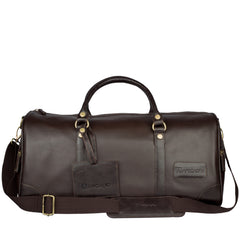 ON THE MOVE Premium Weekender Leather Bag