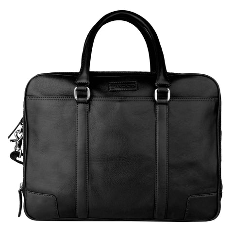 ARCADIO BROOKWILL Authentic Italian Leather Laptop Bag/Office Bag/Messenger Bag for Men and Women