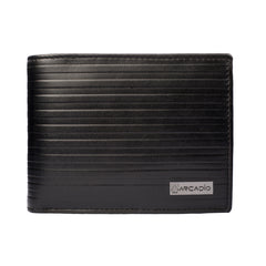 ARCADIO Men's Wallet Shigh Spirits Bifold Black Spirit Pattern Leather Wallet for Unique Birthday Anniversary Gift for Men Boy Love Husband Employees Clients