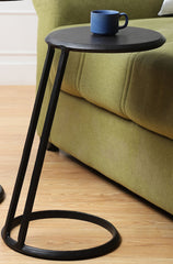 De Maison Decor Slanted Nesting Small Side Tables - Black