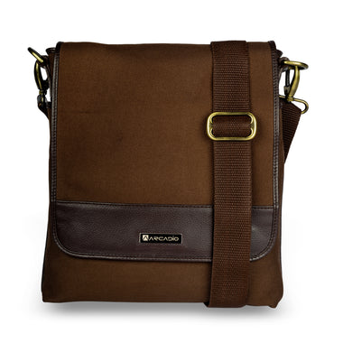 ARCADIO CLASSIC FLIP Cross Body Leather Binded Sling Bag