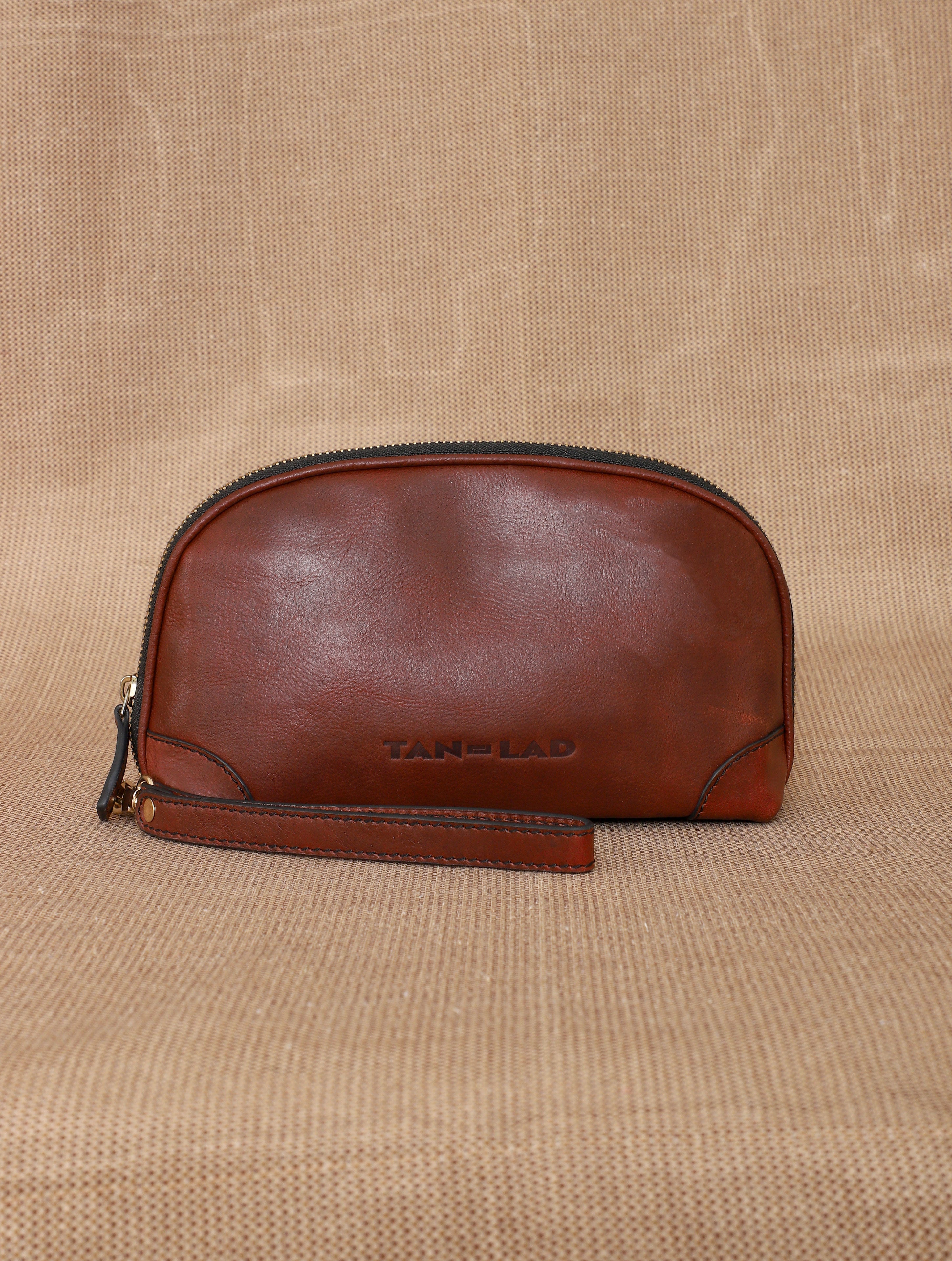 TAN LAD  Brooklyn with Wristlet -  Rosewood
