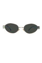 Jodykoes Legacy Metal Oval Sunglasses – UV400 Polarized - JK-SG-10841-C4