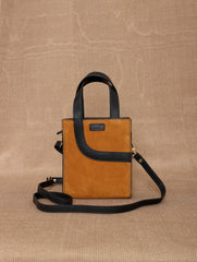 TAN LAD  Baby Monica with - Sling Hazel with Charcoal