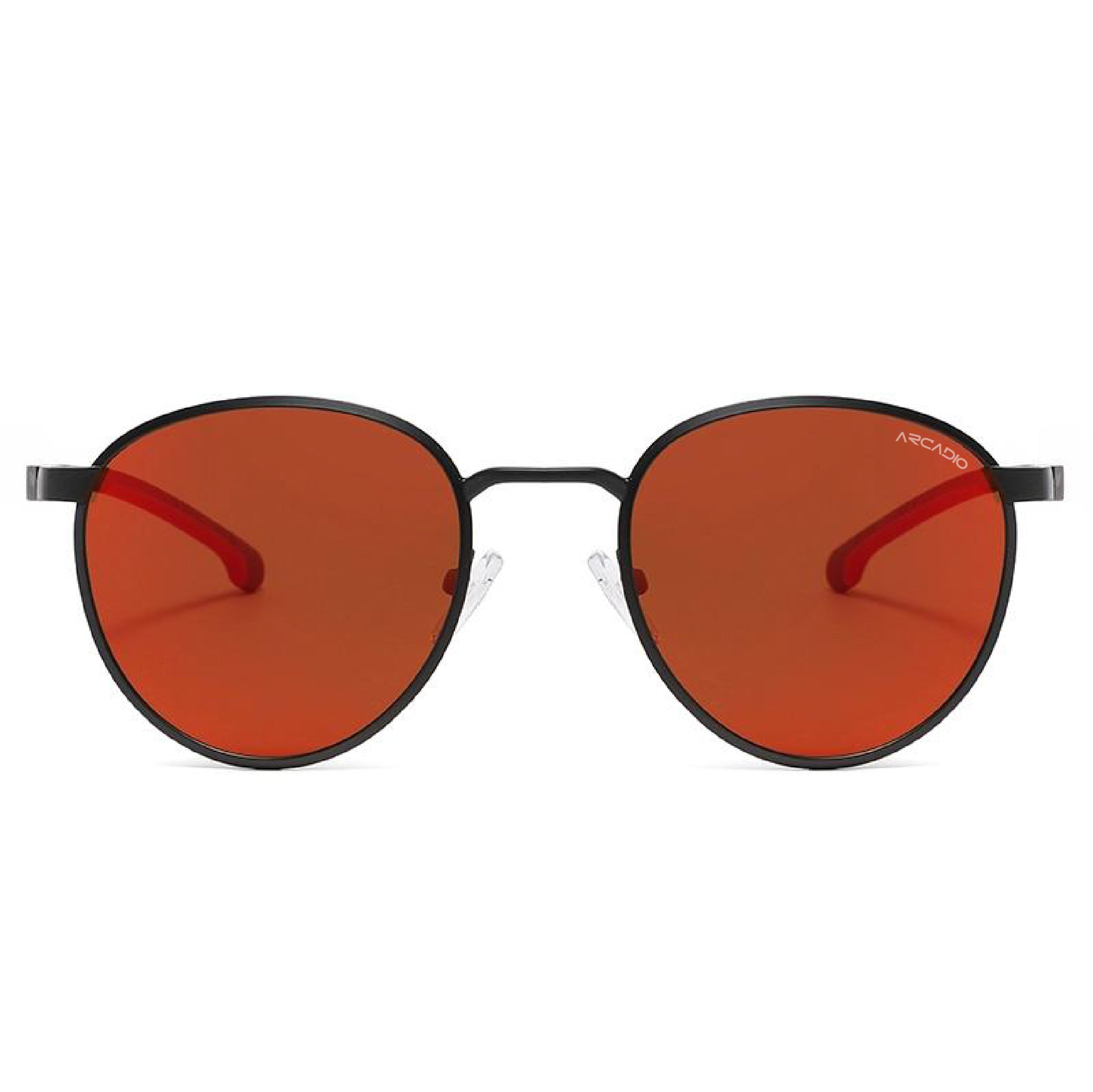 ARCADIO Butler Round Metal Sunglass - AR-AK17253-C2MB-RDP