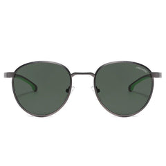 ARCADIO Butler Round Metal Sunglass - AR-AK17253-C3GM-G15P