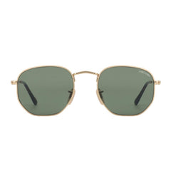 ARCADIO Geohex Retro Metal Sunglass (Golden, G15) - AR-DG3548-C1GD-G15GL
