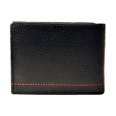 ARCADIO Men's Wallet Black Twice As Nice Bifold Dual Toned Leather Wallet for Unique Birthday Anniversary Gift for Men Boy Love Husband Employees Clients