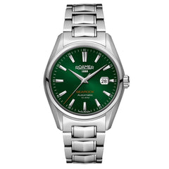ROAMER Searock Automatic Green Round Dial Men's Watch- 210633 41 75 20