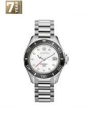 Roamer Rockshell Mark III Analog White Round Dial Men's Watch - 220660 41 25 20