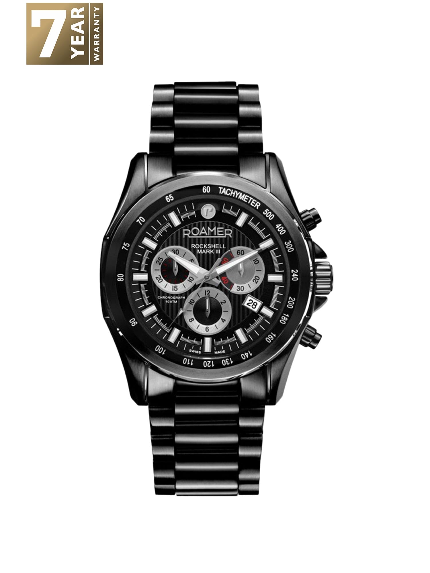 Roamer Rockshell Mark III Chrono Quartz Men's Watch -  220837 42 55 20